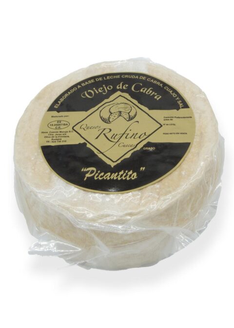 Etiqueta negra «PICANTITO GRANDE» (Ref. 100225F)